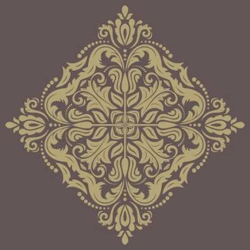 Orient Vector Pattern. Abstract Background Stock Illustration