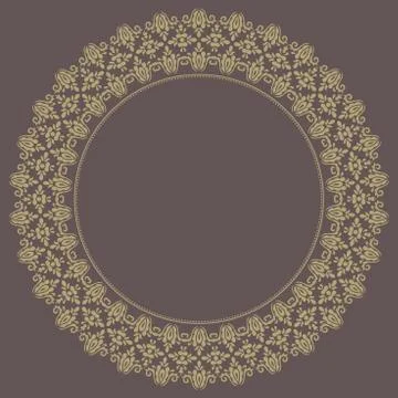 Orient Vector Pattern. Abstract Background 스톡 일러스트