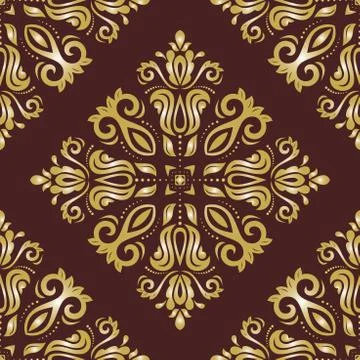 Orient Vector Pattern. Abstract Background 스톡 일러스트