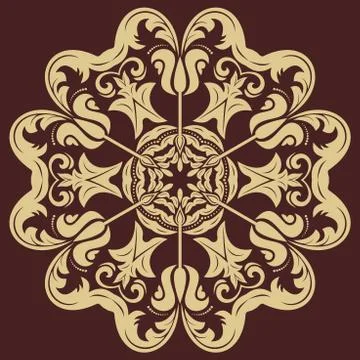 Orient Vector Pattern. Abstract Background Illustrazione stock