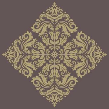 Orient Vector Pattern. Abstract Background Stock Illustration