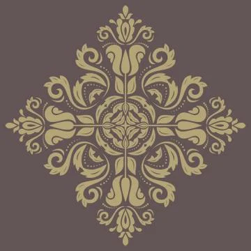Orient Vector Pattern. Abstract Background Stock Illustration