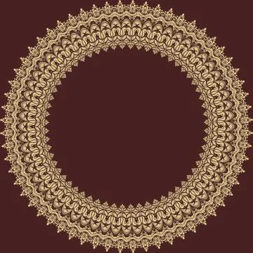 Orient Vector Pattern. Abstract Ornament Stock Illustration