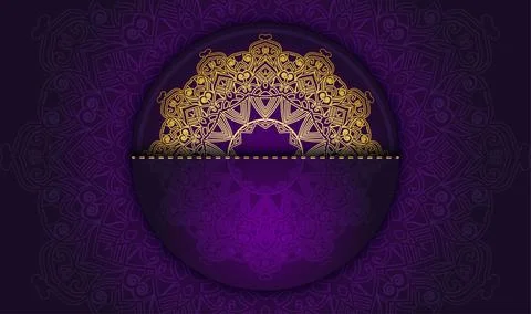 Oriental abstract creative modern style cool color background design vector Stockillustratie