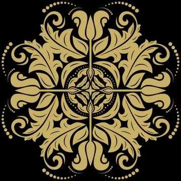 Oriental Abstract  Pattern Illustrazione stock