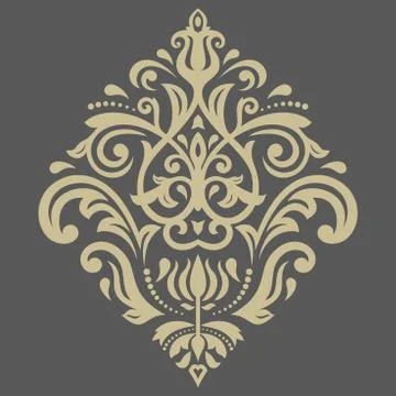 Oriental Abstract  Pattern Illustrazione stock