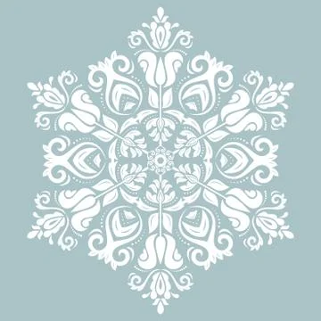 Oriental Abstract  Pattern Stock Illustration