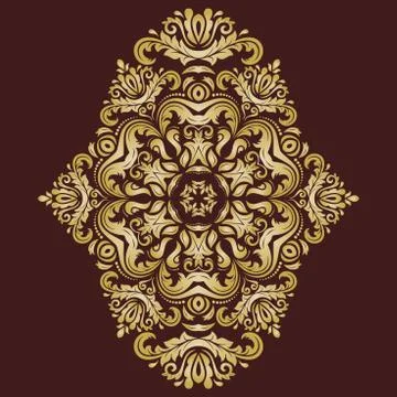 Oriental Abstract Pattern 스톡 일러스트