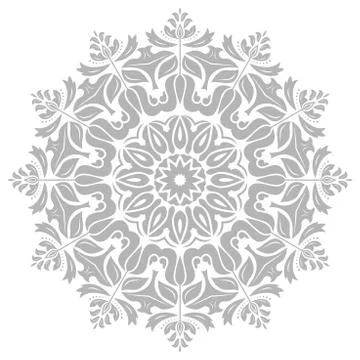 Oriental Abstract Pattern Stock Illustration