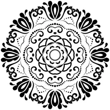 Oriental Abstract Pattern イラスト素材