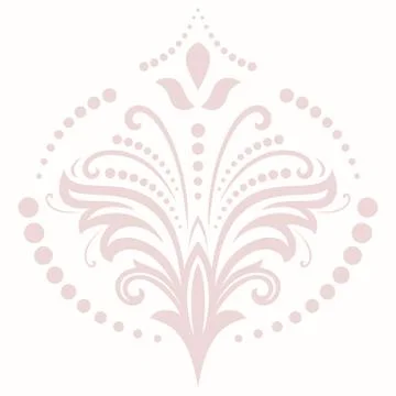 Oriental Abstract Pattern Stock Illustration