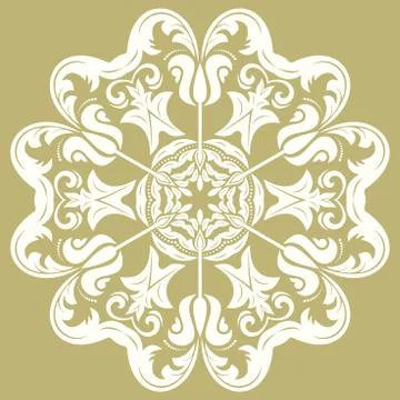 Oriental Abstract Pattern Stock Illustration