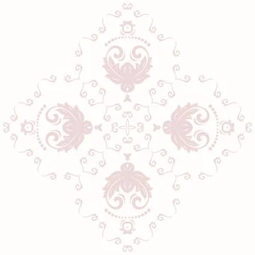 Oriental Abstract Pattern Stock Illustration
