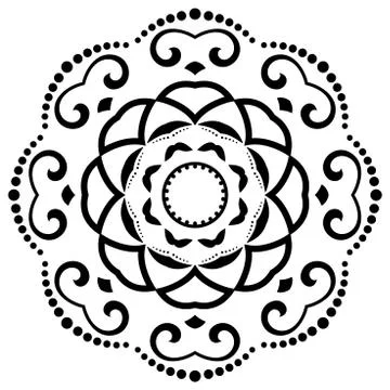 Oriental Abstract Pattern 스톡 일러스트