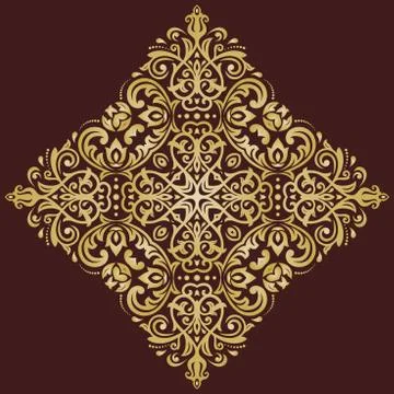 Oriental Abstract Pattern 스톡 일러스트