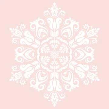 Oriental Abstract Pattern Stock Illustration