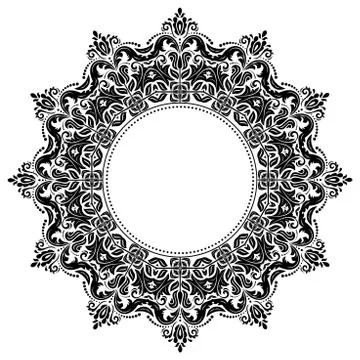 Oriental Abstract Pattern Stock Illustration