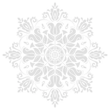 Oriental Abstract Pattern Stock Illustration