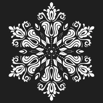 Oriental Abstract Pattern Stock Illustration