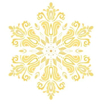 Oriental Abstract Pattern Stock Illustration