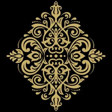 Oriental Abstract Pattern Stock Illustration