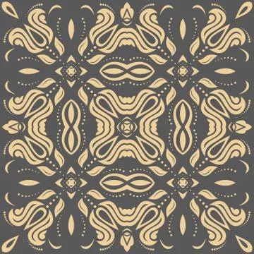 Oriental Abstract Pattern 스톡 일러스트