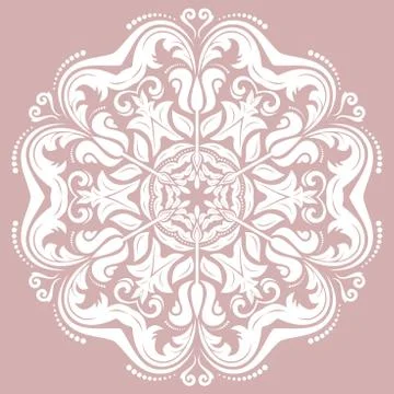 Oriental Abstract Pattern Stock Illustration