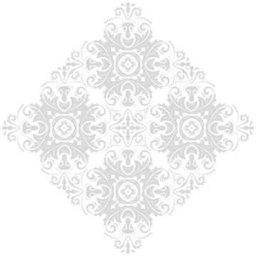 Oriental Abstract Pattern Stock Illustration