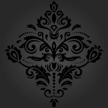 Oriental Abstract Pattern Stock Illustration