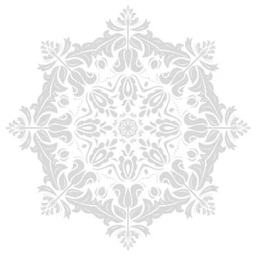 Oriental Abstract Pattern Stock Illustration