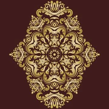 Oriental Abstract Pattern 스톡 일러스트