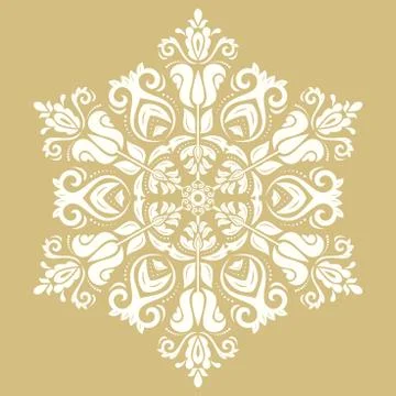 Oriental Abstract Pattern 스톡 일러스트