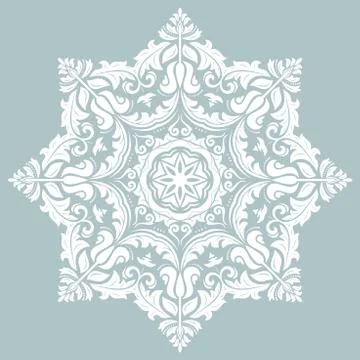 Oriental Abstract Pattern 스톡 일러스트