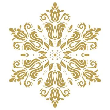 Oriental Abstract Pattern Stock Illustration