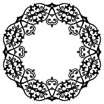 Oriental Abstract Pattern Illustrazione stock