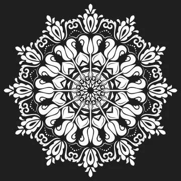 Oriental Abstract Pattern Illustrazione stock