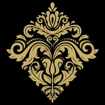 Oriental Abstract Pattern Stock Illustration