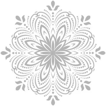 Oriental Abstract Pattern Stock Illustration