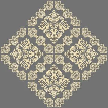 Oriental Abstract Pattern 스톡 일러스트