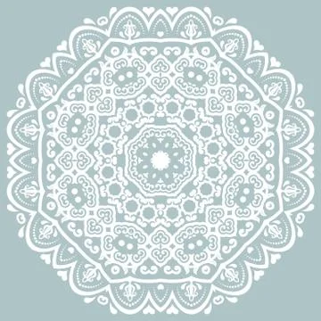 Oriental Abstract Pattern Stock Illustration