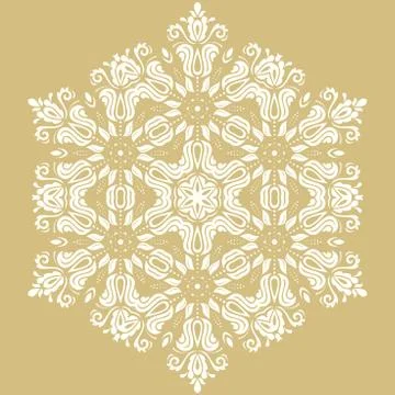 Oriental Abstract Pattern Stock Illustration