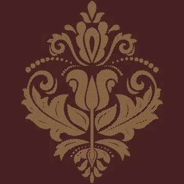 Oriental Abstract Pattern Stock Illustration