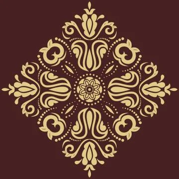 Oriental Abstract Pattern 스톡 일러스트