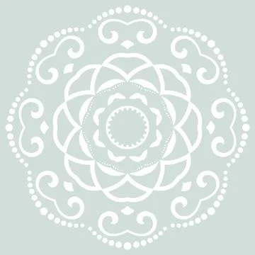 Oriental Abstract Pattern イラスト素材