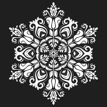 Oriental Abstract Pattern Stock Illustration