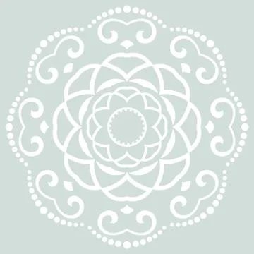 Oriental Abstract Pattern Illustrazione stock