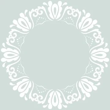 Oriental Abstract Pattern Stock Illustration