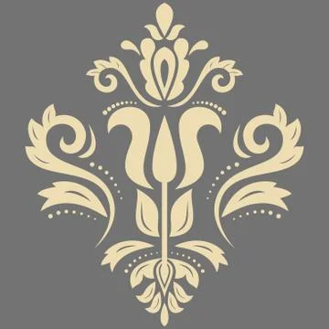 Oriental Abstract Pattern Stock Illustration