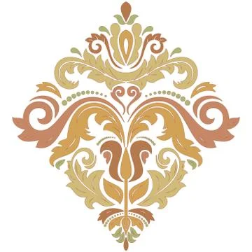 Oriental Abstract Pattern Stock Illustration