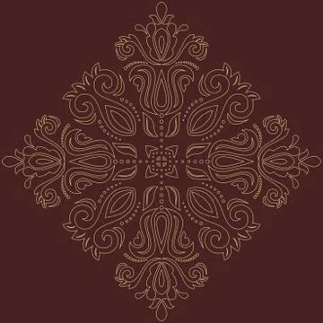 Oriental Abstract Pattern 스톡 일러스트